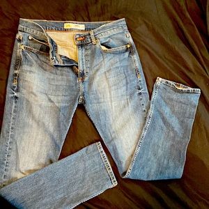 Mens slim fit Lee’s jeans medium wash size 32W 32L